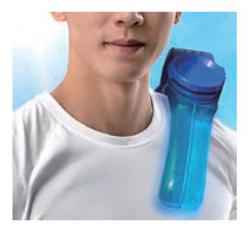 肩にかけることもできます